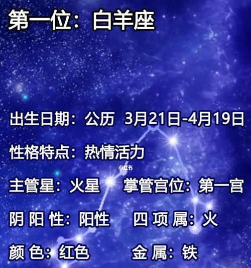 星座解读（揭秘星座属性）-第3张图片-爱昵情感